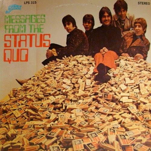 MESSAGES FROM THE STATUS QUO (RE-ISSUE) Standard Sleeve Front