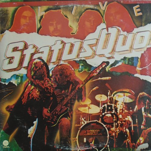 LIVE Standard Gatefold Sleeve Front