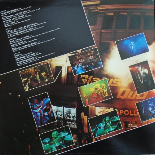 LIVE Standard Gatefold Sleeve Inner