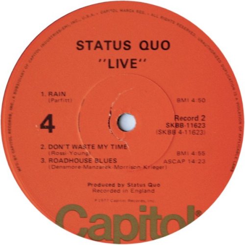 LIVE Label v1 - Disc 2 Side B
