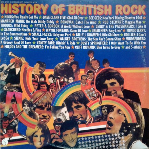 HISTORY OF BRITISH ROCK Standard Sleeve Front