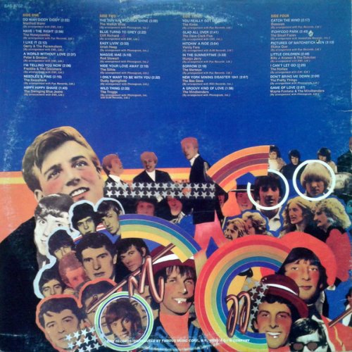 HISTORY OF BRITISH ROCK Standard Sleeve Rear