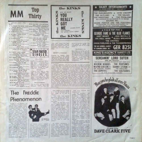 HISTORY OF BRITISH ROCK Inner Sleeve 1 Side B