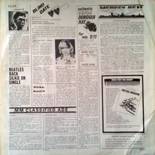 HISTORY OF BRITISH ROCK Inner Sleeve 2 Side B