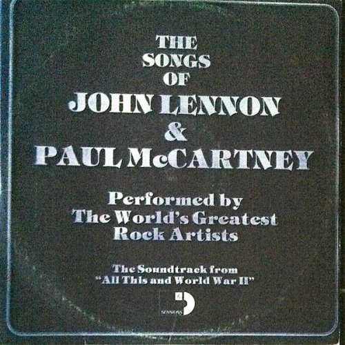 THE SONGS OF JOHN LENNON & PAUL MCCARTNEY Sleeve Front