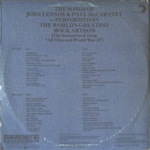 THE SONGS OF JOHN LENNON & PAUL MCCARTNEY Sleeve Rear