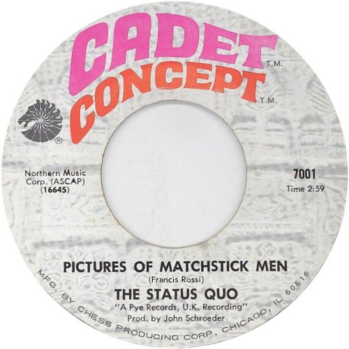 PICTURES OF MATCHSTICK MEN Version 2 Side A