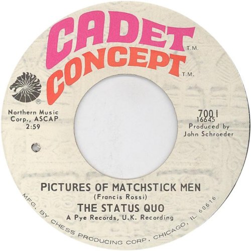 PICTURES OF MATCHSTICK MEN Version 3 Side A
