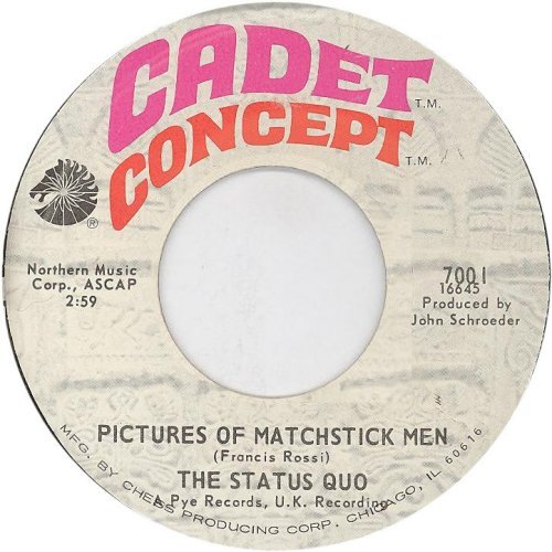 PICTURES OF MATCHSTICK MEN Version 5 Side A