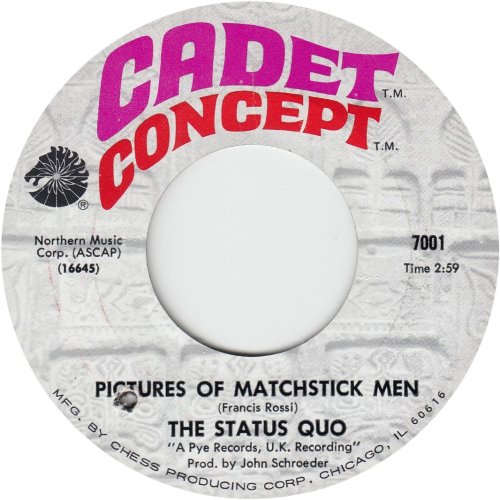 PICTURES OF MATCHSTICK MEN Version 6 Side A