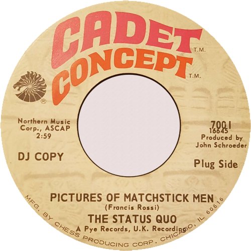PICTURES OF MATCHSTICK MEN Promo Side A