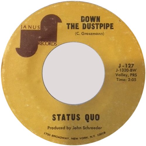 DOWN THE DUSTPIPE Standard Issue 2 Side A