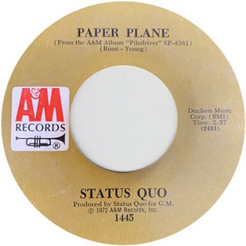 PAPER PLANE Standard issue Side A