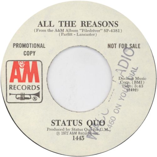 PAPER PLANE Promo - mispressed labels Side B