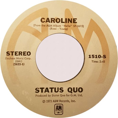 CAROLINE Version 1 Side A