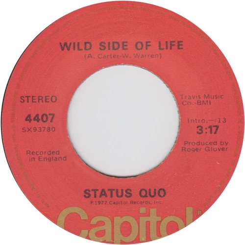 WILD SIDE OF LIFE Standard Issue 2 Side A