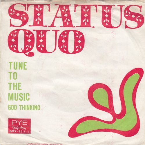 TUNE TO THE MUSIC Picture Sleeve Front