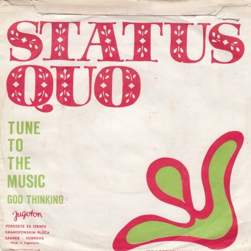 TUNE TO THE MUSIC Picture Sleeve Rear