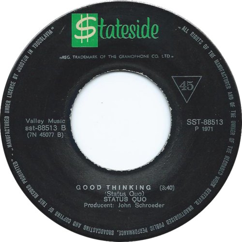 TUNE TO THE MUSIC Label 1 Side B