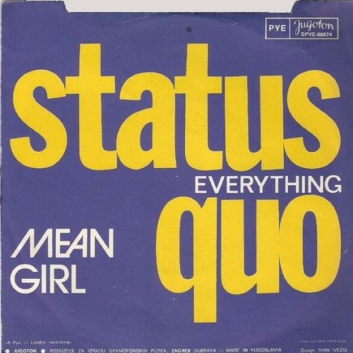 MEAN GIRL Picture Sleeve Rear