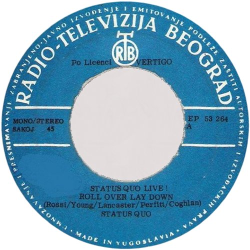 ROLL OVER LAY DOWN Label Side A