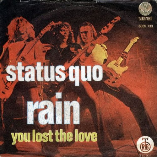 RAIN Picture Sleeve Front